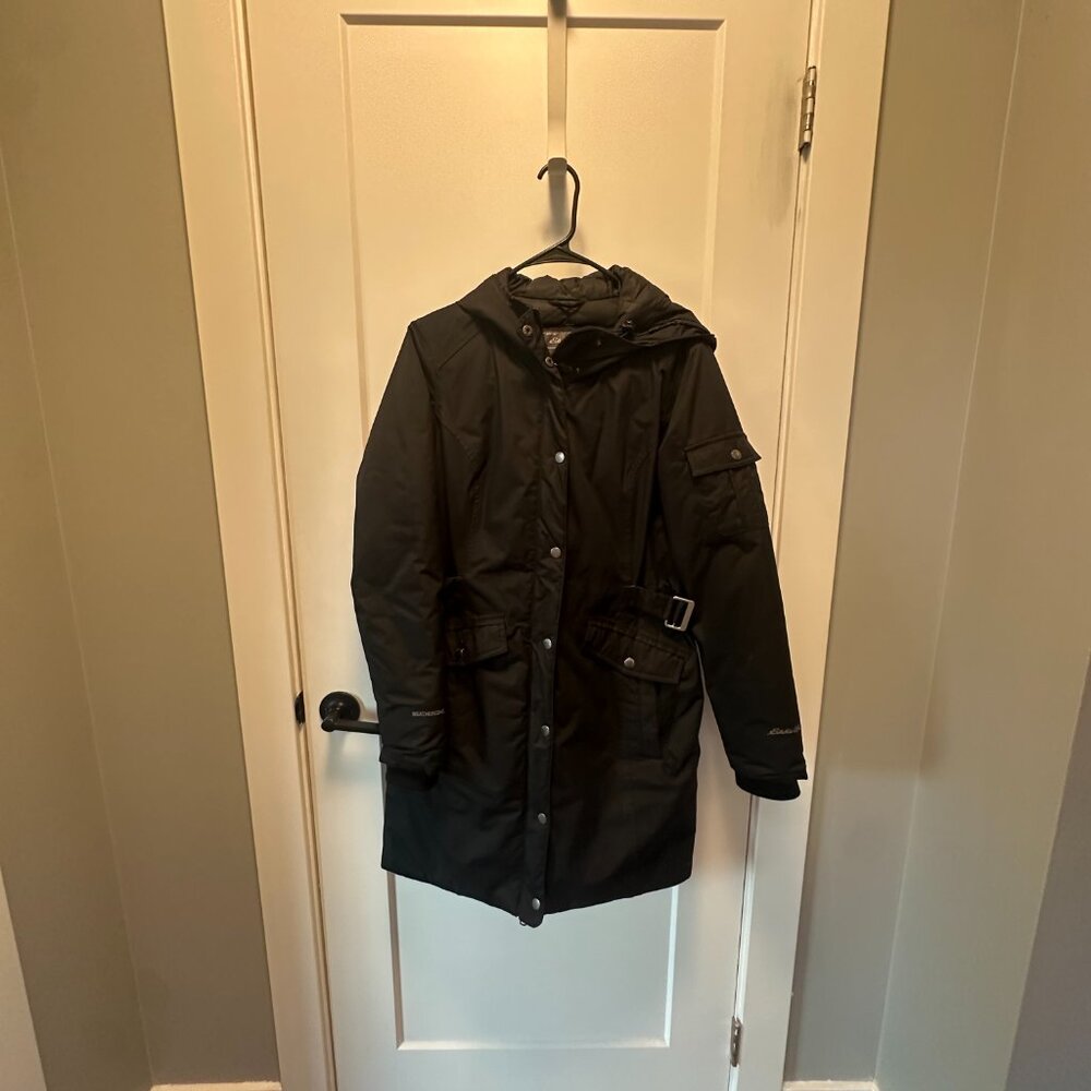 Women's Superior Waterproof Down Stadium Parka Small Eddie Bauer - Picture 2 of 8